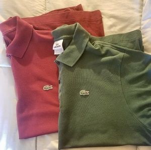 2 Lacoste Polo Shirts